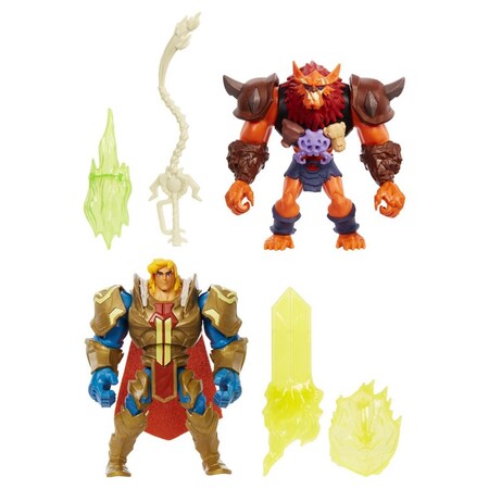 Mattel MOTU Eternia Animated Figure Assortment, 4PK MTTHDY35